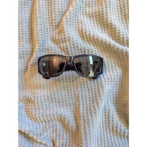 Vintage Valentino 1160 Black Framed Sunglasses Hinged Women's